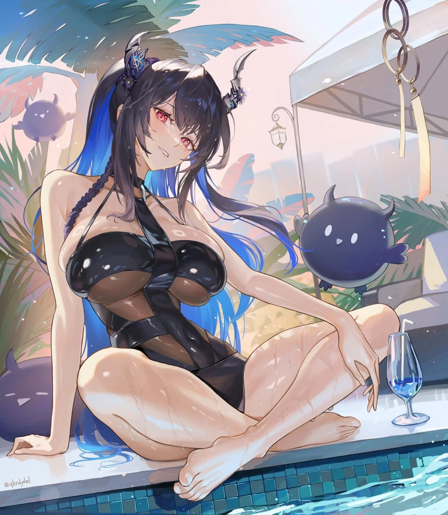 버튜버)휴일글 공식 수영복 네리사.jpg_1.webp
