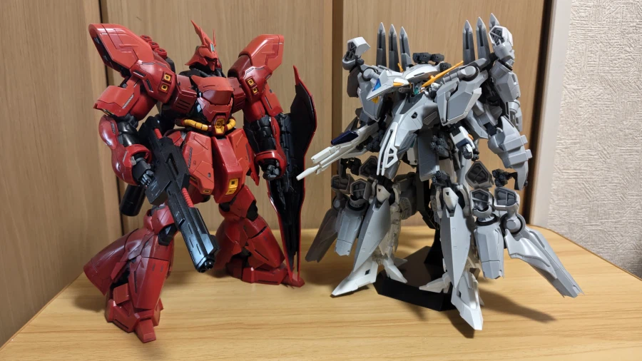 HGUC 1/144 아류제우스 사이즈 비교 사진 2_1.webp