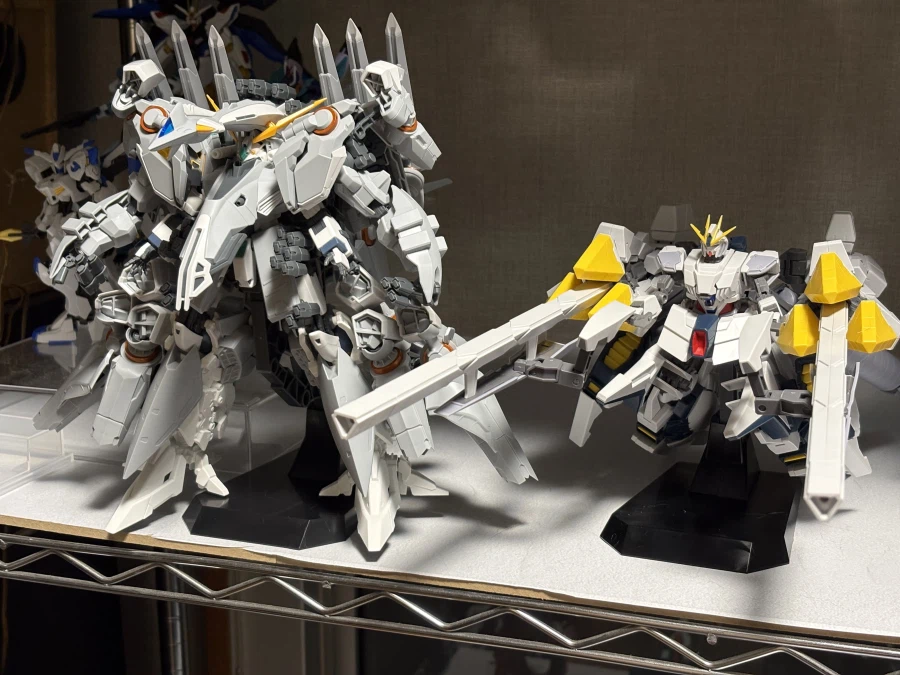 HGUC 1/144 아류제우스 사이즈 비교 사진 2_5.webp