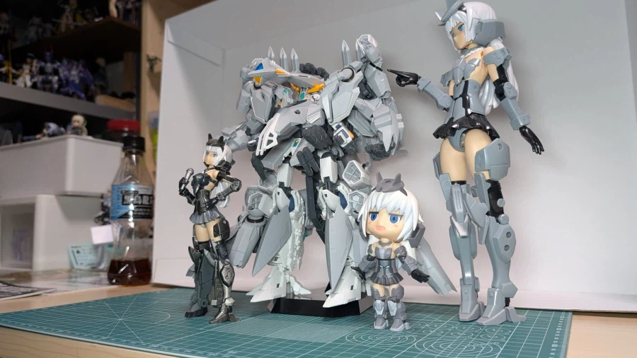 HGUC 1/144 아류제우스 사이즈 비교 사진 2_8.webp