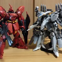 HGUC 1/144 아류제우스 사이즈 비교 사진 2
