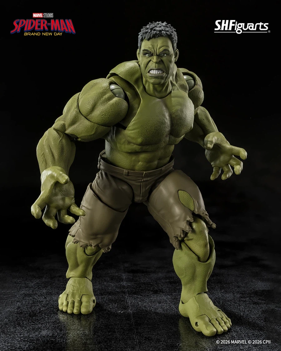 [반다이] S.H.Figuarts 헐크 (스파이더맨: 브랜드 뉴 데이)_2.webp