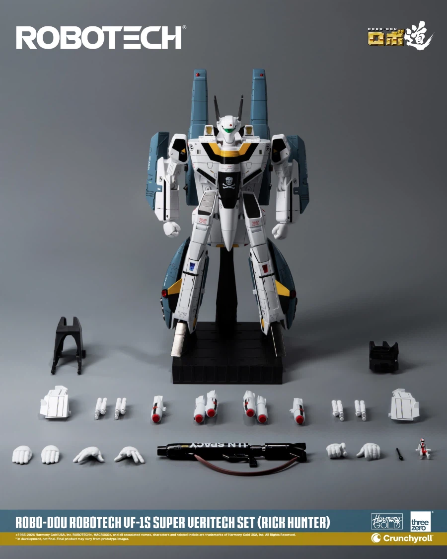 [쓰리제로] 로보道 로보텍 VF-1S 슈퍼 베리텍 (릭 헌터기) 세트_2.webp