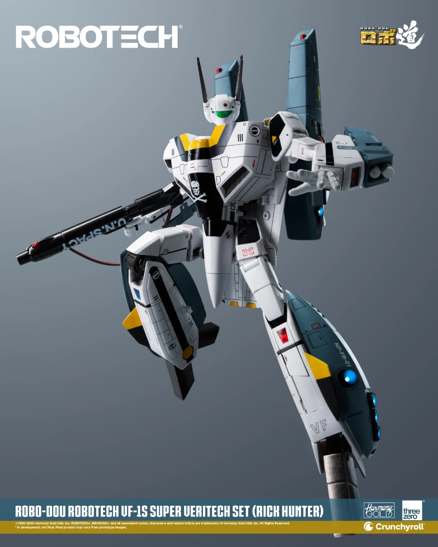 [쓰리제로] 로보道 로보텍 VF-1S 슈퍼 베리텍 (릭 헌터기) 세트_8.webp