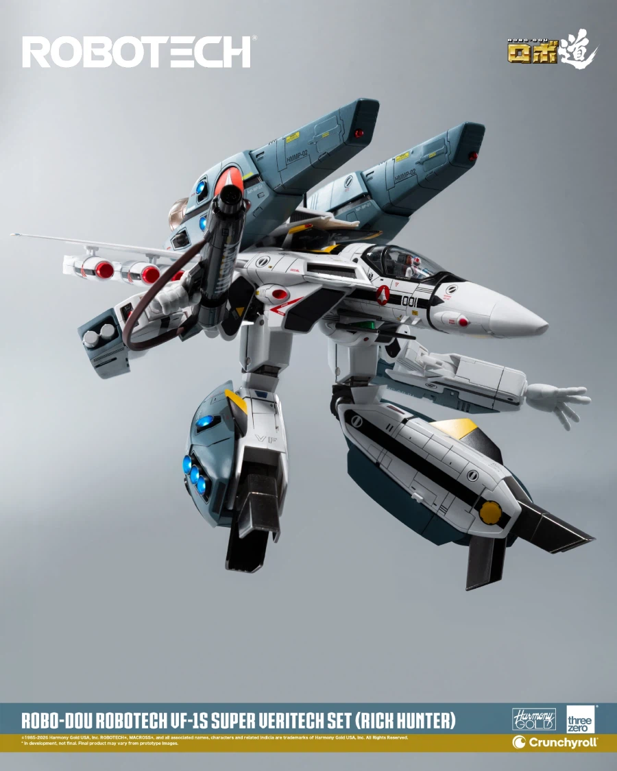 [쓰리제로] 로보道 로보텍 VF-1S 슈퍼 베리텍 (릭 헌터기) 세트_13.webp