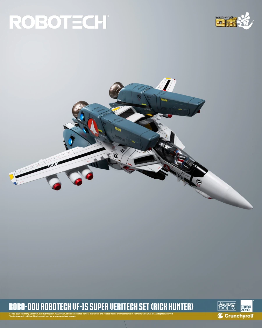 [쓰리제로] 로보道 로보텍 VF-1S 슈퍼 베리텍 (릭 헌터기) 세트_15.webp