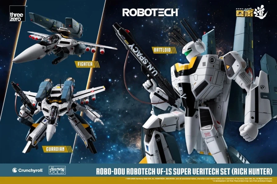 [쓰리제로] 로보道 로보텍 VF-1S 슈퍼 베리텍 (릭 헌터기) 세트_25.webp