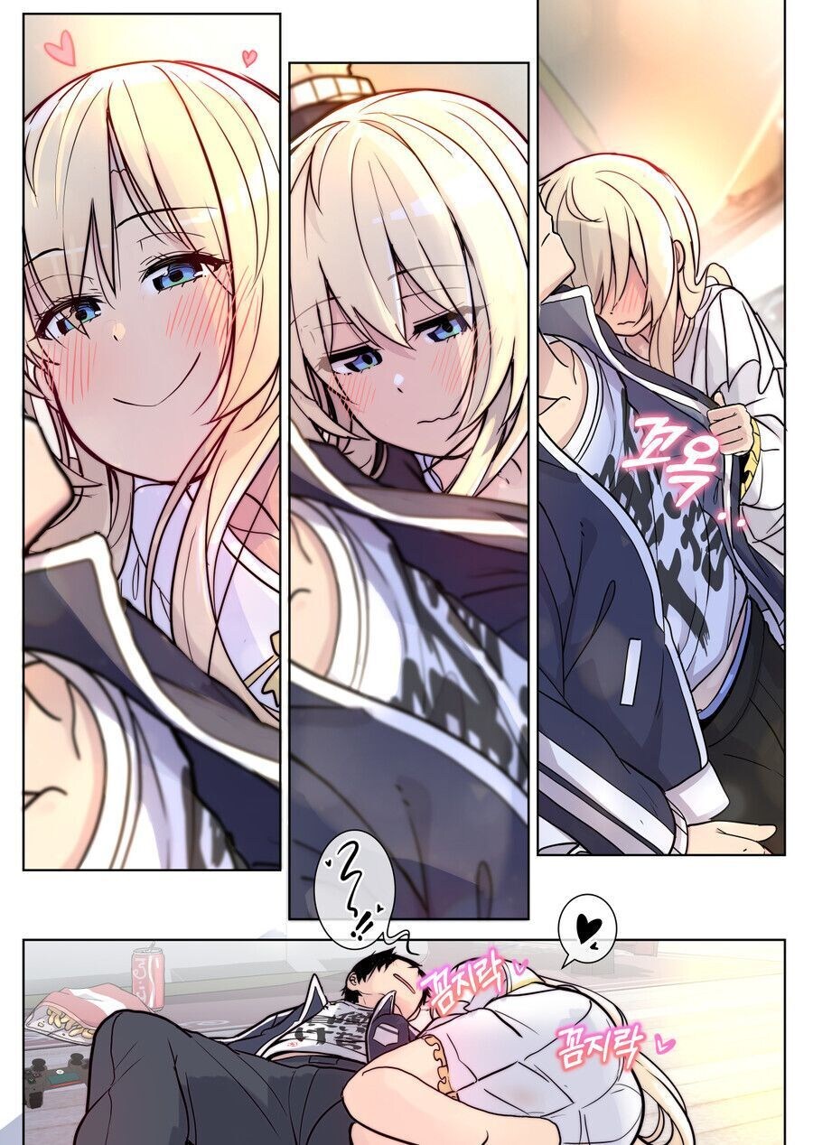 소꿉친구와 할로윈 분장 내기하는.manhwa_25.jpg