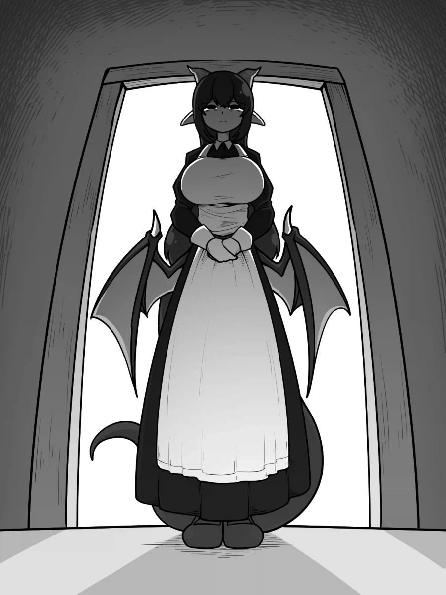 얀데레 드래곤 메이드 Manhwa (약 스압)_16.webp