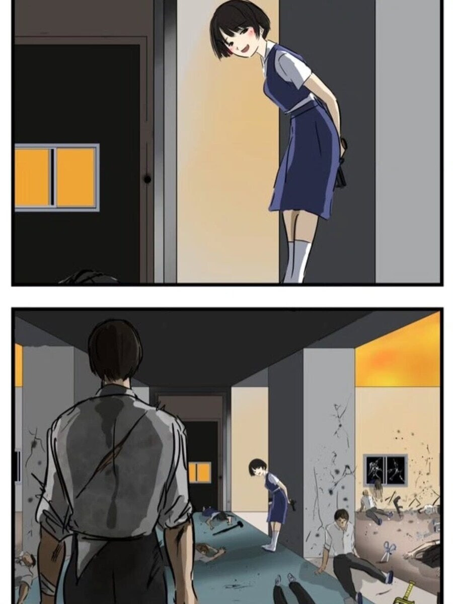 동급생과 단 둘만 남은 .manwha_2.jpg