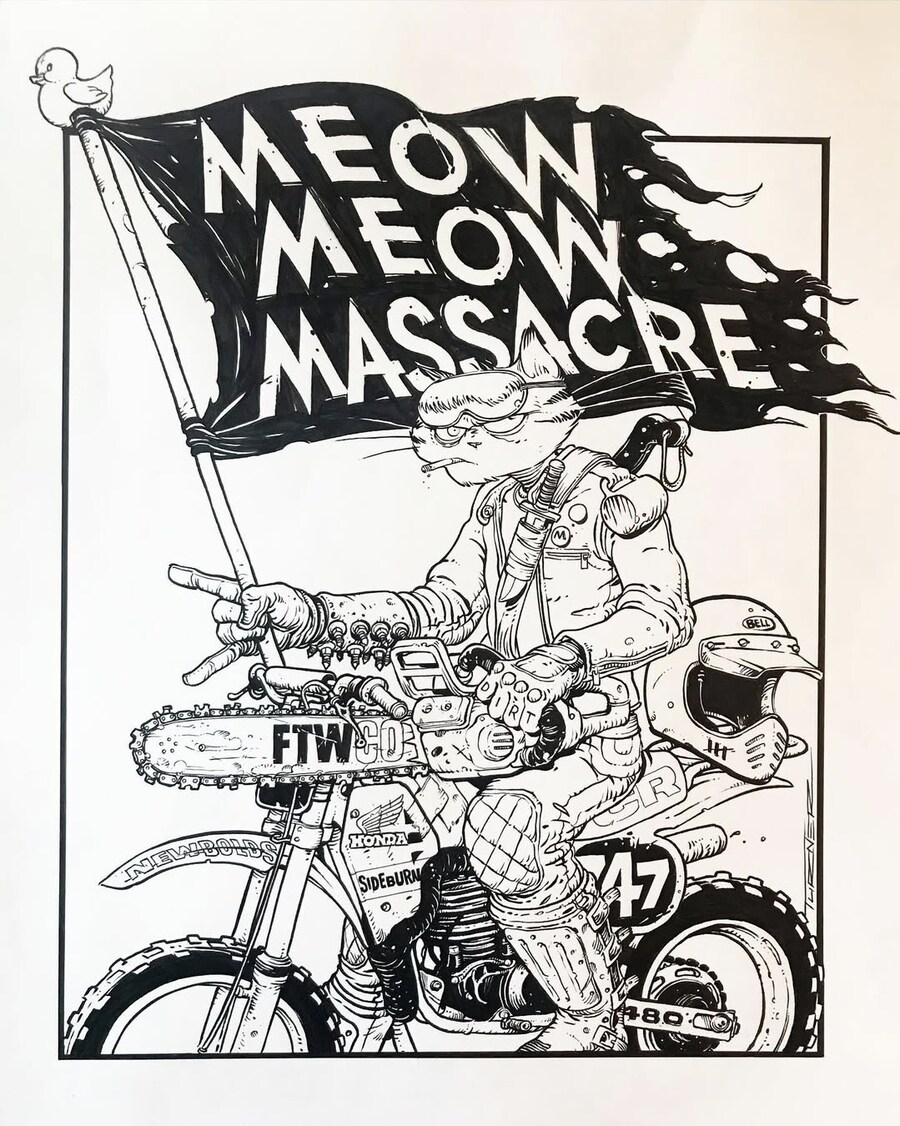 고양이를 정말 좋아하는 미국 일러작가.jpg_1.jpg