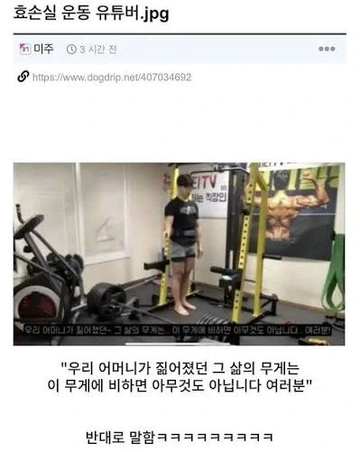 웨이트는 효도보다 중하다...!_1.webp