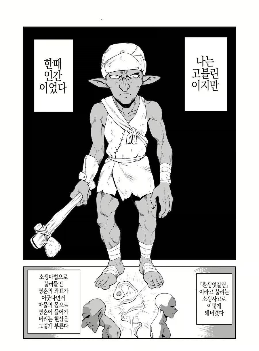 설정상 엄청 쌘데 고블린,오크에게 암컷조교함락 당하는게 말이되냐ㅋㅋㅋ_1.webp