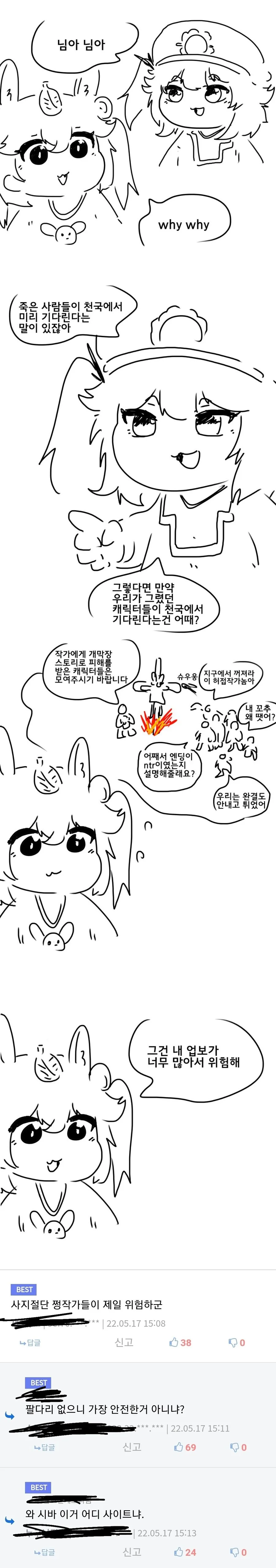 그렸던 캐릭터들이 천국에서 기다림.manga_1.jpg