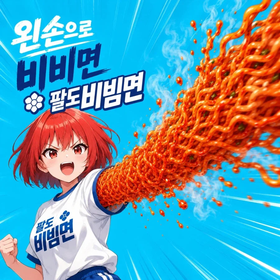 AI) 팔도비빔면과 파리바게트의 대결_3.webp