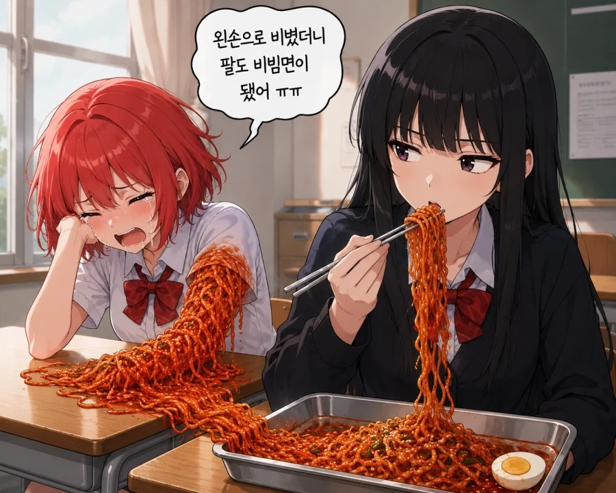 AI) 팔도비빔면과 파리바게트의 대결_4.webp