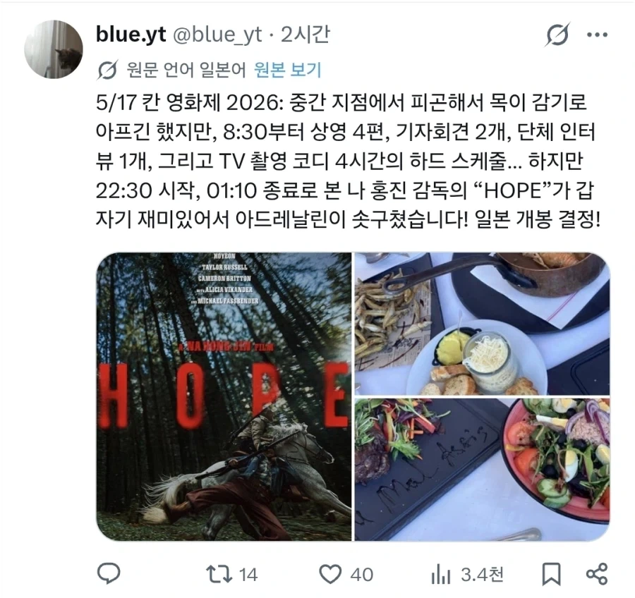 나홍진 호프 감상평