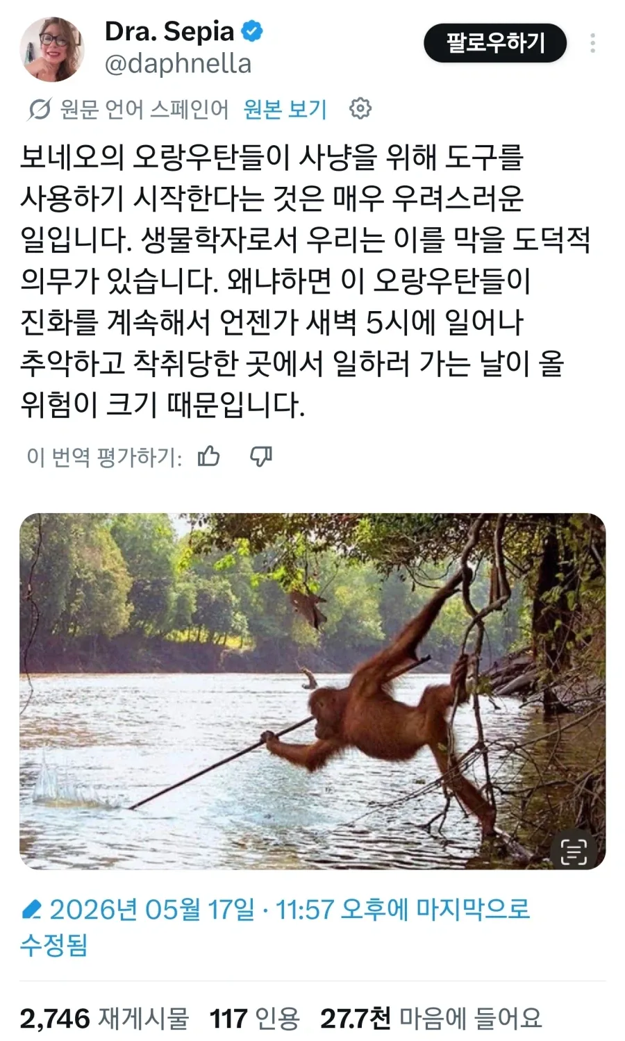 진화한 영장류의 인류에 대한 반란 : 뻔한 SF 같고 호들갑 같음_1.webp