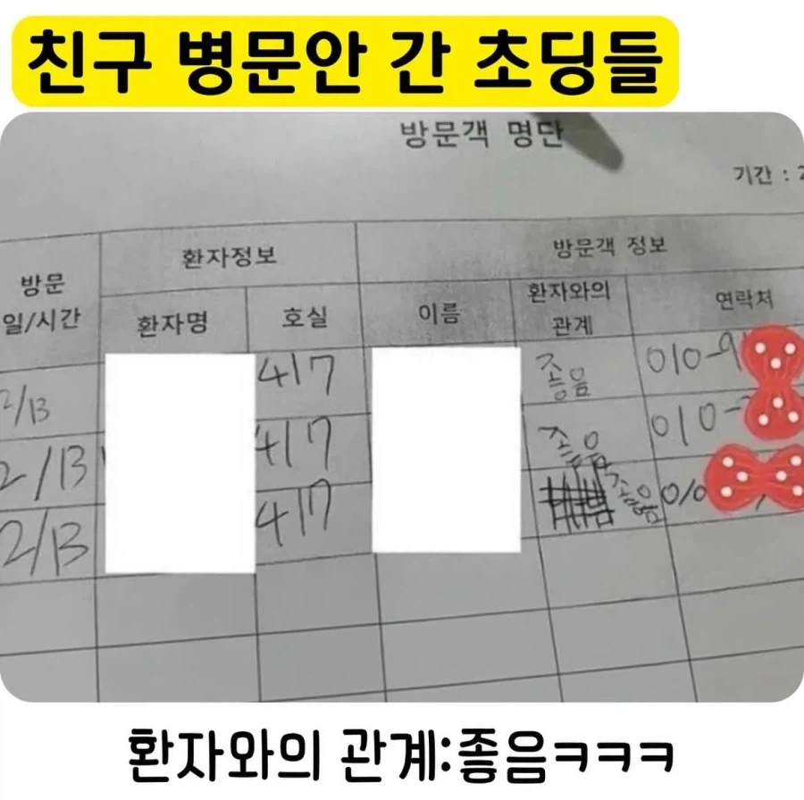 친구 병문안을 간 초딩들_1.webp