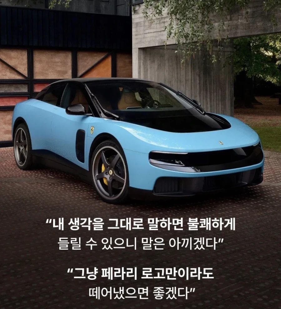 전 페라리 회장 분노