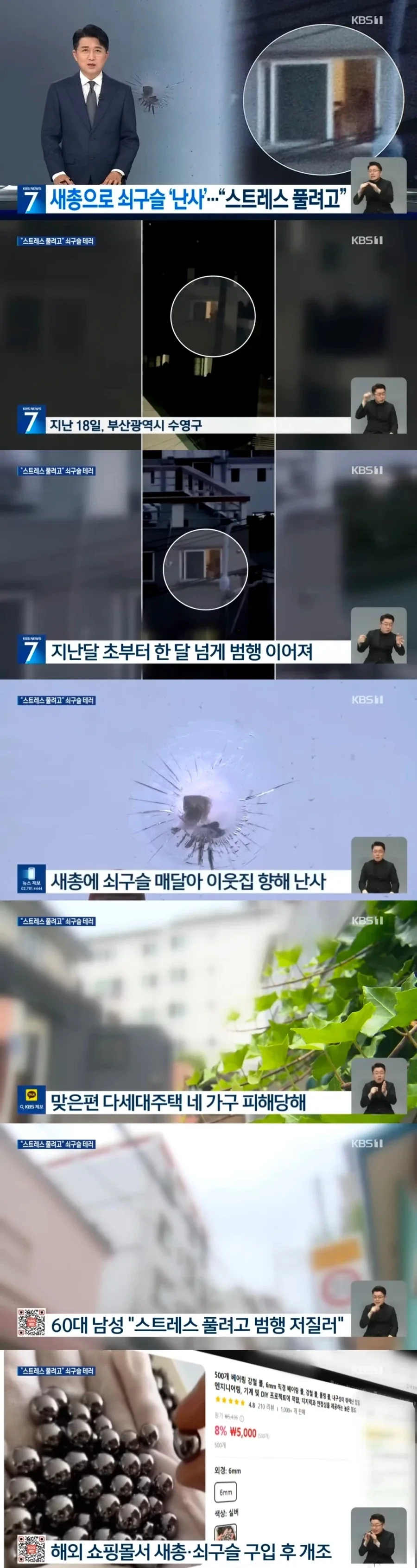 스트레스 풀려고 새총으로 쇠구슬 난사한 60대_1.webp