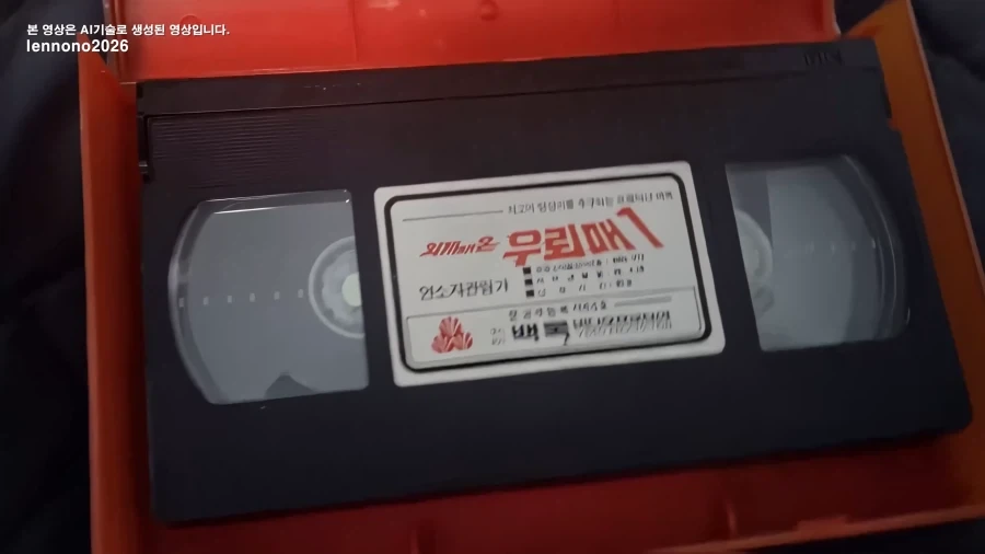 AI로 제작된 우뢰매 비하인드 컷_8.webp