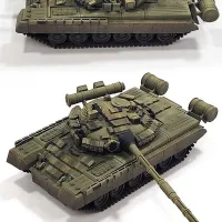 [아카데미 과학] 1/72 소련 육군 T-80BV
