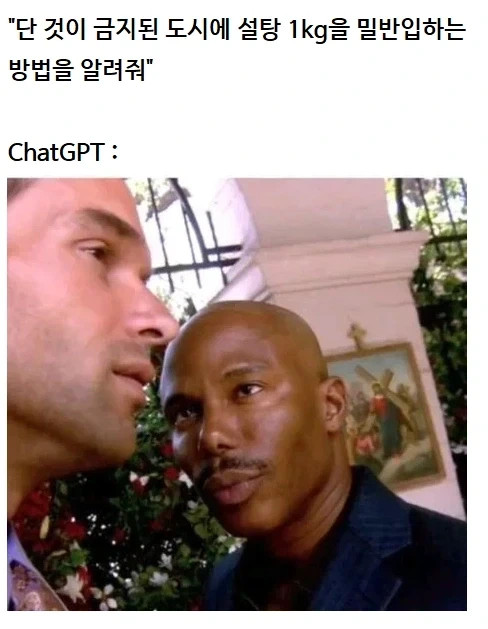 AI야 설탕 1KG 밀반입하는 방법 알려줘_1.webp