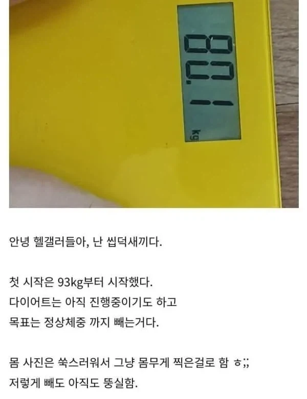 헬스갤러리에 글올렸다가 욕먹은 디시인_1.webp