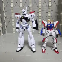 RG 1/48 잉그램 플러스 + 1/144 건프라 사이즈 비교 사진