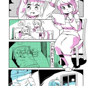 늑대인간 모녀 만화