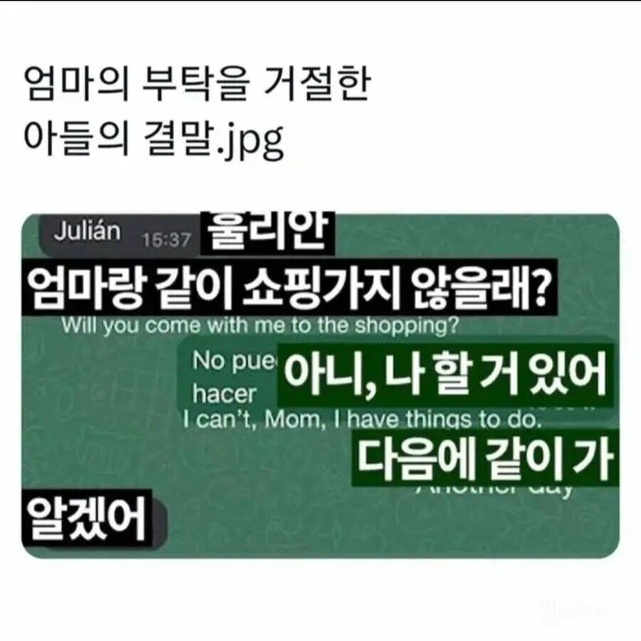 엄마의 부탁을 거절한 아들의 최후_1.webp
