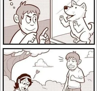 개가 NTR하는.Manga