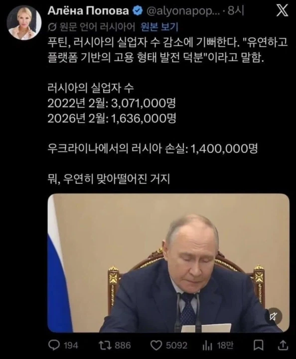 러시아 실업자 수 감소_1.webp