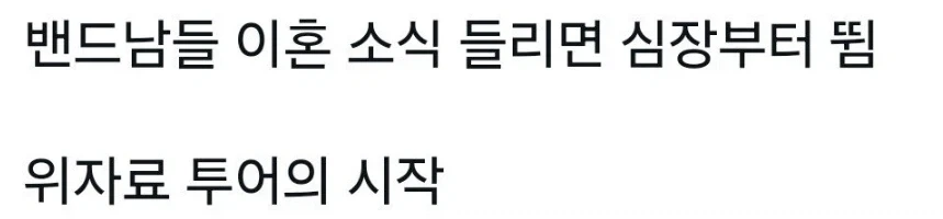 좋아하는 밴드가 나이들고 이혼 소식 들리면 기뻐하는 팬들_2.webp