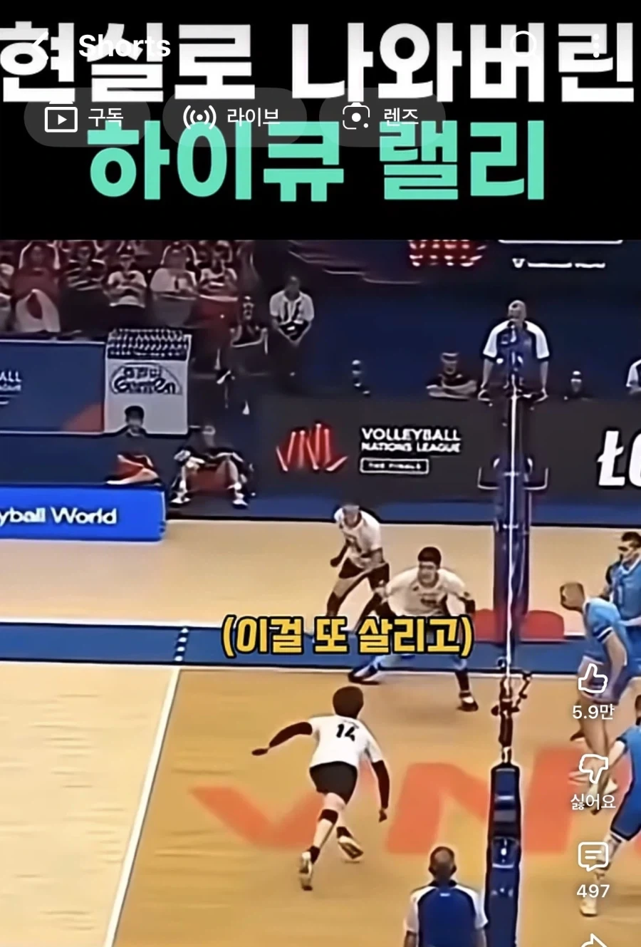 현실로 나왔다는 하이큐 랠리 ㄷㄷㄷㄷㄷ_1.webp