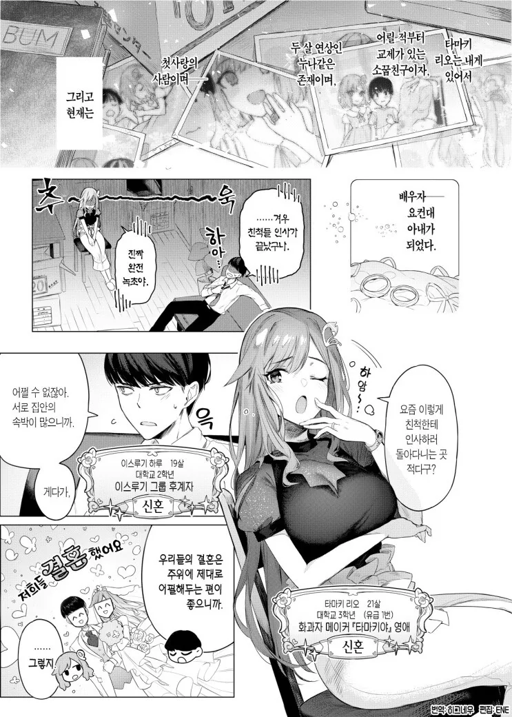 전여친인 소꿉친구와 위장결혼하는.manga_1.jpg