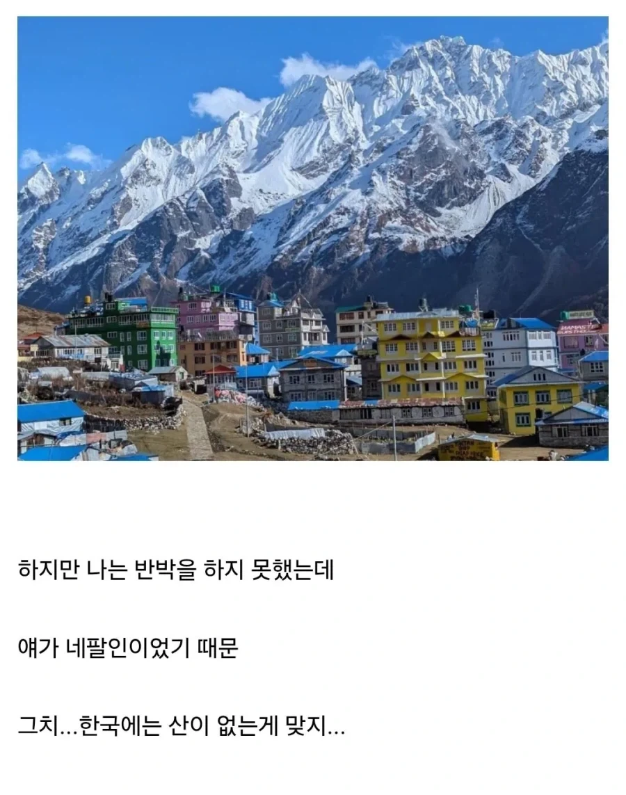 외국 친구한테 한국에는 산이 없어서 좋겠다라는 말을 들어봄_1.webp