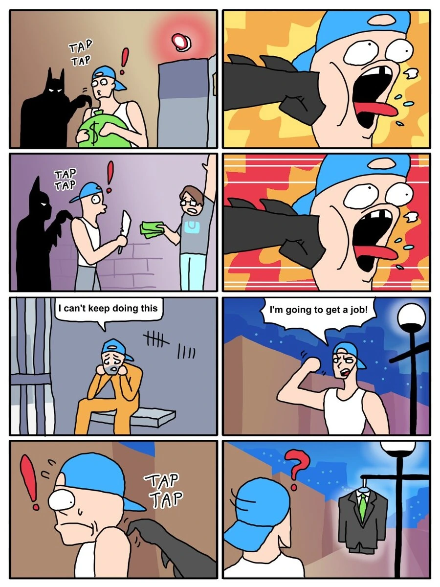 배트맨에게 시달리는데 지친 범죄자.manga_1.jpg