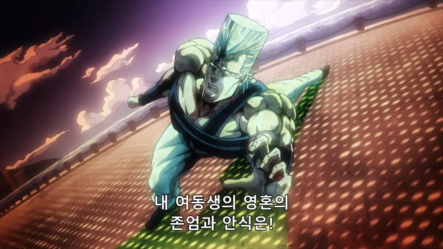 죠죠) 여동생의 복수를 하겠다고 말하는 모습_1.webp