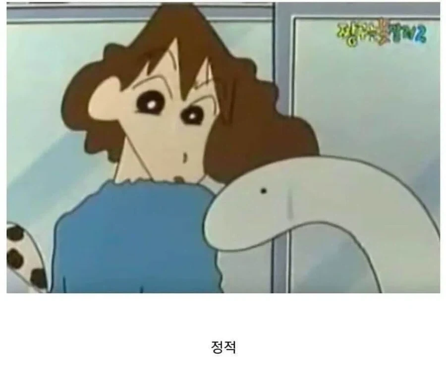 짱구 초창기 시절에 나온 흰둥이 뱀_15.webp