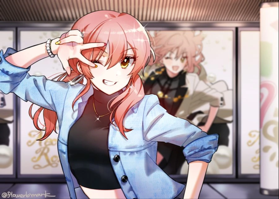 __jougasaki_mika_idolmaster_and_1_more_drawn_by_hana_shiori__c8e1c2149d0cf94aa232e5ea6156fe45.png