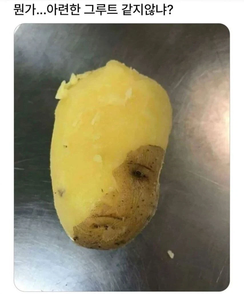 감자 껍질 깎다가 뭔가 발견함_1.webp