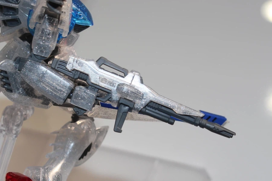 HGUC 1/144 건담 F91 잔상 이미지 클리어 Ver 도쿄점 전시 사진_17.webp