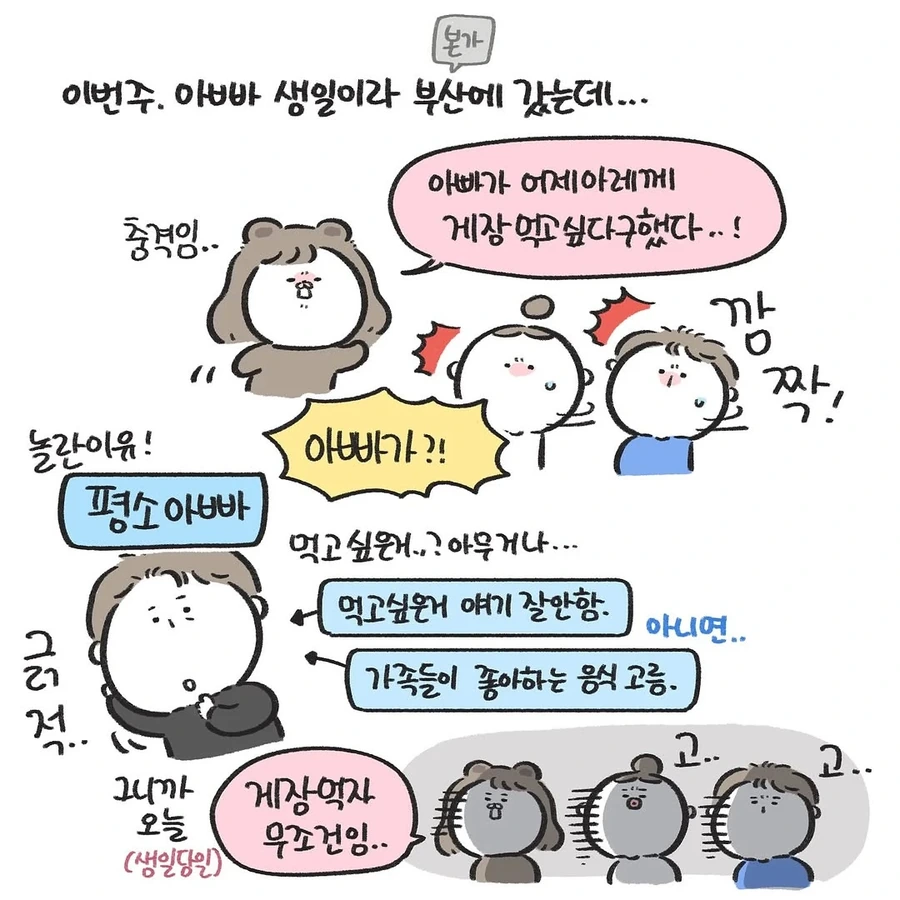 엄마랑 아빠랑 둘이 사귀는 것 같다 .manwha_3.webp