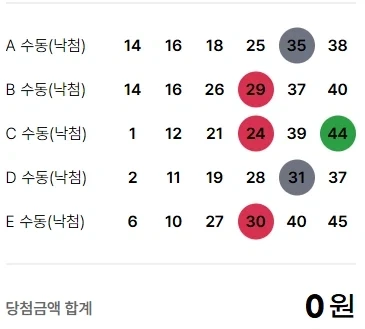 로또) 와 나 로또 숫자 6개 다 맞춤!!!_1.webp
