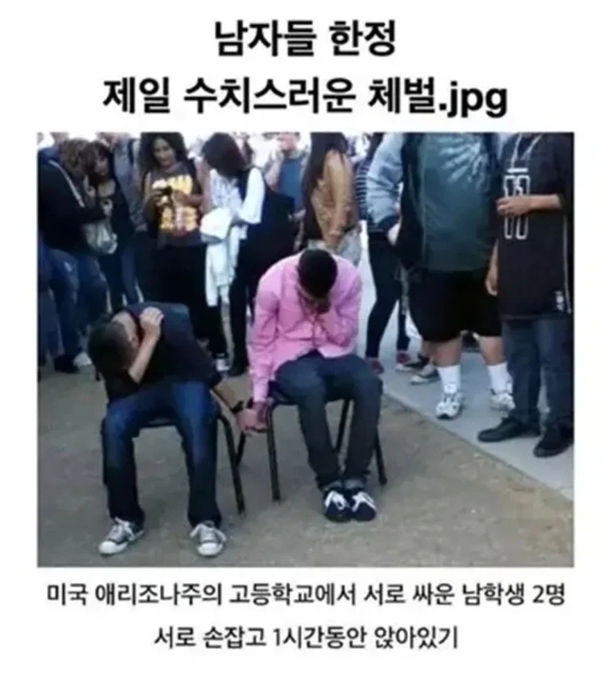 남자들 한정 제일 수치스러운 체벌_1.webp