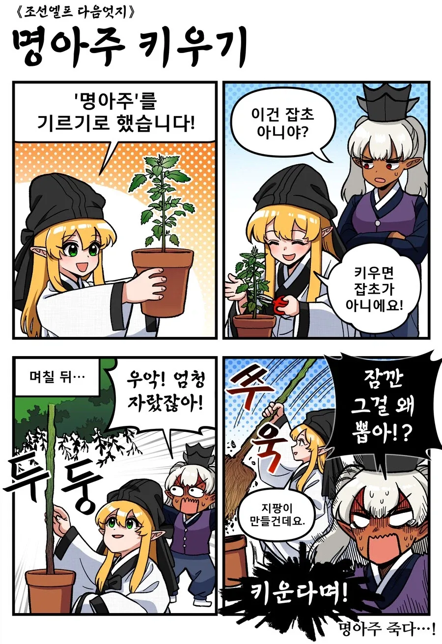 조선엘프)명아주 키우기_1.webp