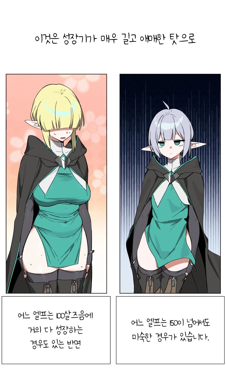 ㅇㅎ)성장이 더딘 엘프가 불편한 이유.MANHWA_5.webp