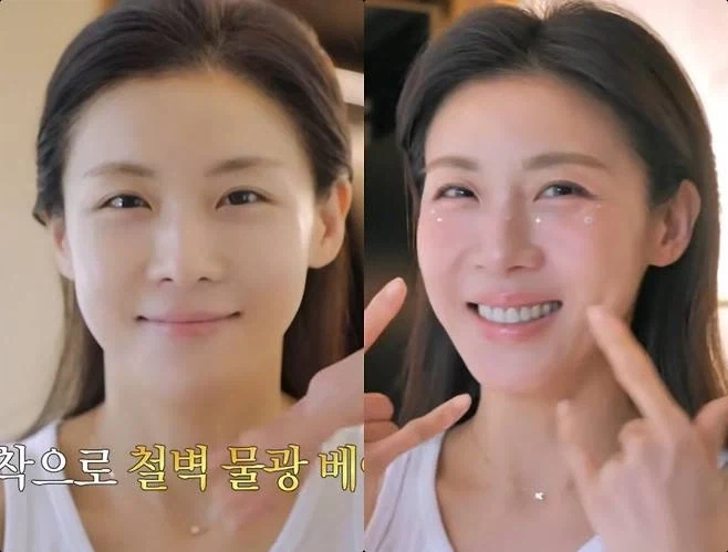 화장 전후 짤 공개한 하지원_3.webp